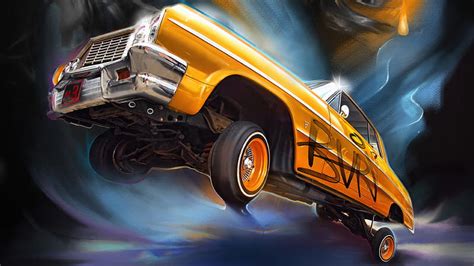 1920x1080px, 1080P free download | Lowrider Girl Chevy Art, artist ...