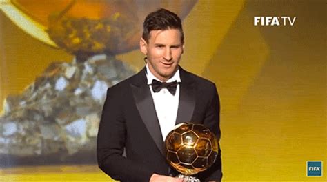 Lionel Messi wins his sixth Ballon d'Or award.