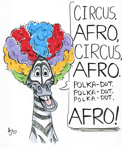 Marty from Madagascar: Circus Afro by AtlantaJones on DeviantArt