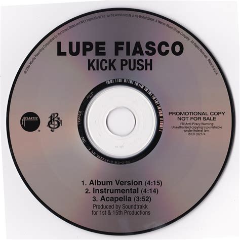 Lupe Fiasco - Kick Push (2006, CD) | Discogs