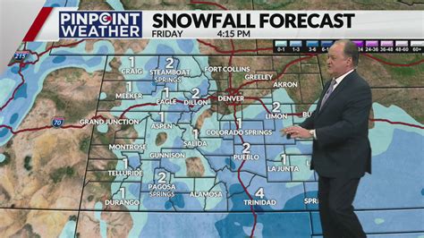 Denver weather: Snow chances ahead in the next week