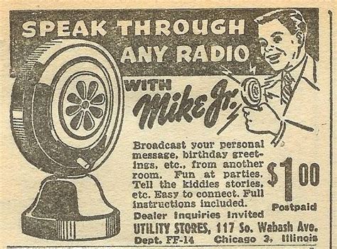 Vintage Radio Broadcasting Ad - Swipe File