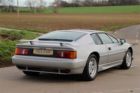 Lotus Esprit Turbo SE, 1990. 44,500 miles in Silver Frost metallic with full leather interior ...