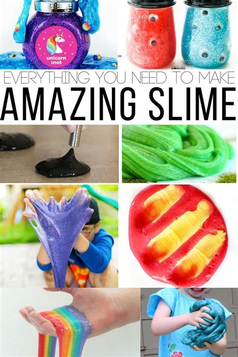 What You Need to Make Slime {Absolutely Everything}