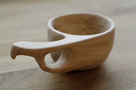 Kuksa, apple wood cup by Hanna Kaketti | Wood spoon carving, Wood ...