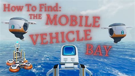 How To Find MOBILE VEHICLE BAY Fragments || Subnautica Below Zero - YouTube