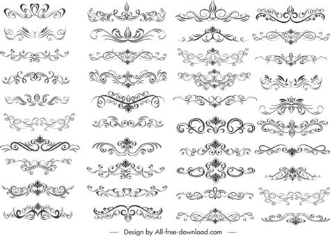 Elegant swirl vector graphic free vector download (13,010 Free vector) for commercial use ...