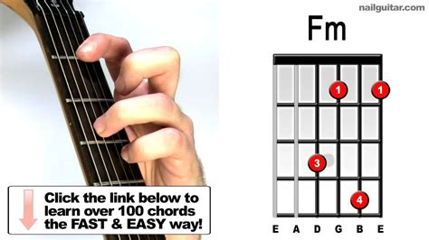 Fm7 - Guitar Method - YouTube