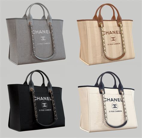 Chanel Canvas Tote Handbags | semashow.com