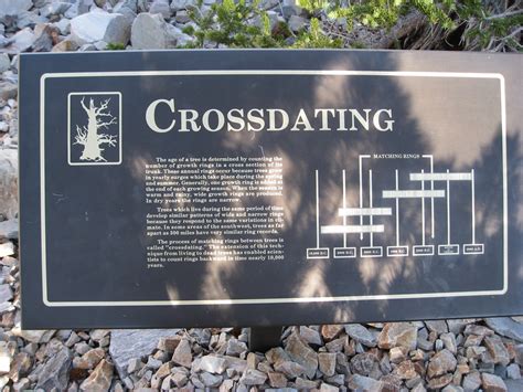 Crossdating Bristlecone Pines | From the trail sign "The age… | Flickr
