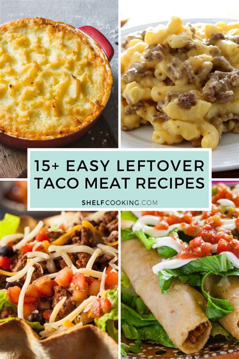 Leftover Taco Meat Recipes You Need to Try Right Now! - Shelf Cooking