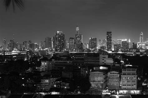 Free Images : horizon, black and white, skyline, night, city, skyscraper, cityscape, downtown ...