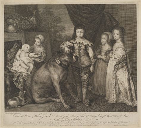 NPG D32119; Five Children of King Charles I - Portrait - National ...