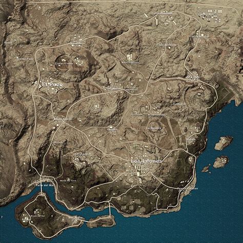 PUBG Mobile Maps Overview - My Esports Globe