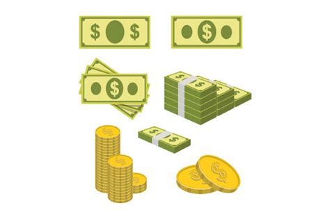 Money Cash Vector Illustration. Graphic by hartgraphic · Creative Fabrica