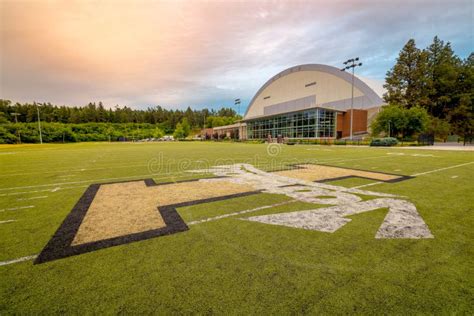 University of Idaho Football Dome and Practive Field Editorial Stock Photo - Image of field ...