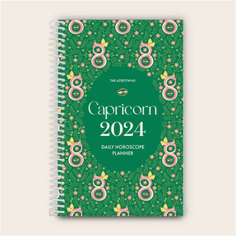 Capricorn 2024 Daily Horoscope Planner - The AstroTwins Shop | Galaxy