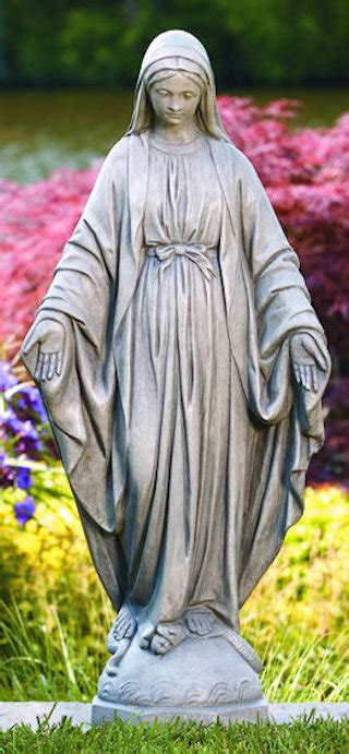 Blessed Mother Mary Garden Statue Large-Scale