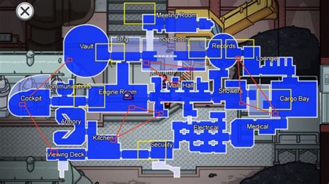 Among Us maps: vent locations, emergencies, and visual tasks | PCGamesN