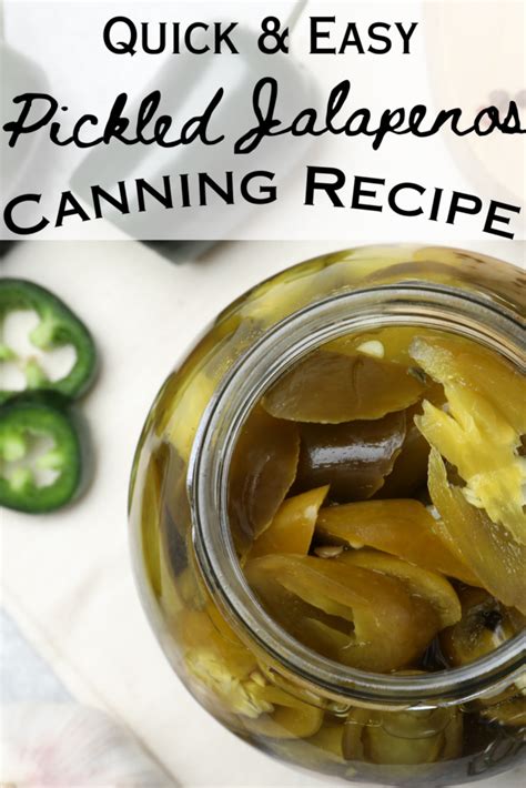 Pickled Jalapeno Peppers Recipe - Easy Jalapenos Canning