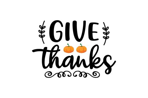 Give Thanks Svg Graphic by creative design · Creative Fabrica