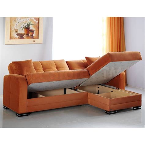 2024 Latest Burnt Orange Leather Sectional Sofas