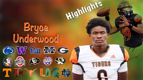 Bryce Underwood Highlights || 5 Star || Next Cam Newton - YouTube