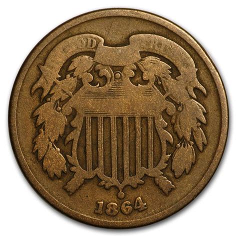 Buy 1864 Two Cent Piece Good Coin Online | 2 Cent Pieces (1864 - 1873 ...