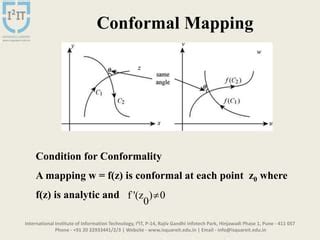 Conformal Mapping - Introduction & Examples | PPT