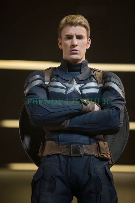 captain america the winter soldier chris evans jacket costume | Trendy ...