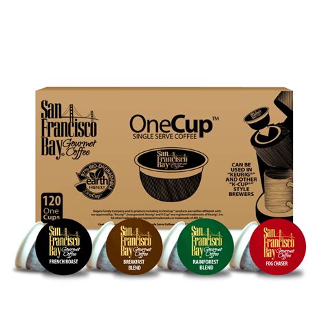 San Francisco Bay OneCup Coffee Pods, Variety Pack, 120 Count - Walmart.com