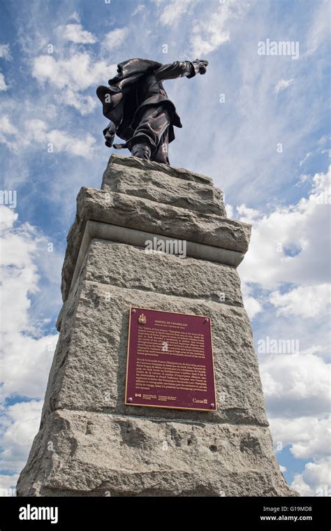 Samuel de champlain memorial hi-res stock photography and images - Alamy