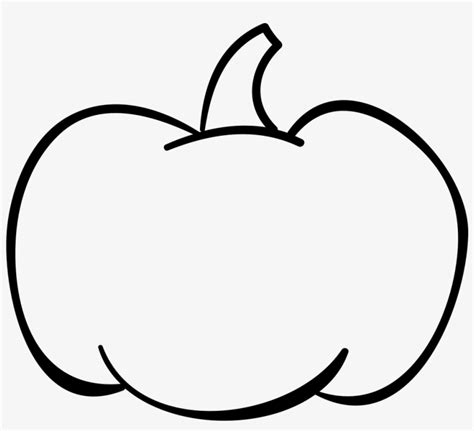 Halloween Pumpkin Vegetable Outline Svg Png Icon Free - Pumpkin Outline Clipart Transpare ...