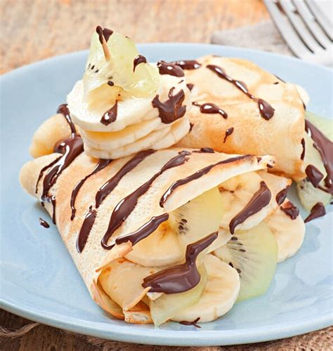 Free Photo | Pancakes with ice cream and chocolate sauce