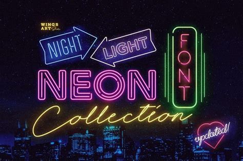 60+ Best Neon Fonts (FREE / Premium) 2021| Hyperpix