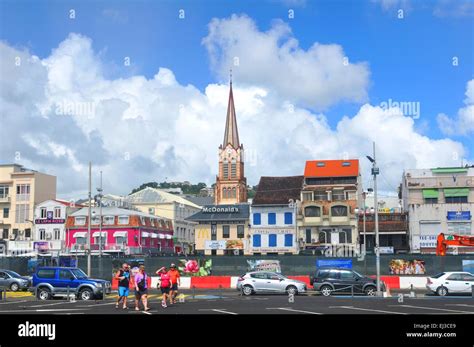 FORT-DE-FRANCE, MARTINIQUE: Fort-de-France is the capital of France Caribbean overseas ...