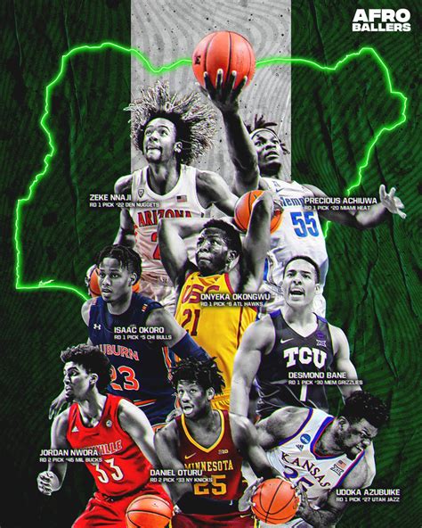 Meet Eight Nigerian Basketball Players Drafted Into NBA And Their New ...