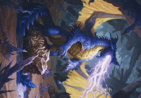 Blue Dragon Card | Magic: the Gathering MTG Cards