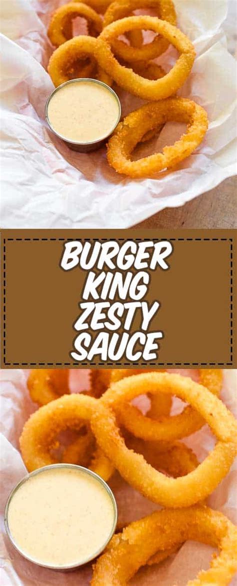 Burger King Zesty Sauce - CopyKat Recipes