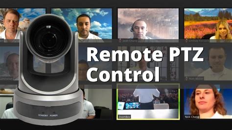 Remote PTZ Camera Control in Zoom For PTZOptics Cameras - YouTube