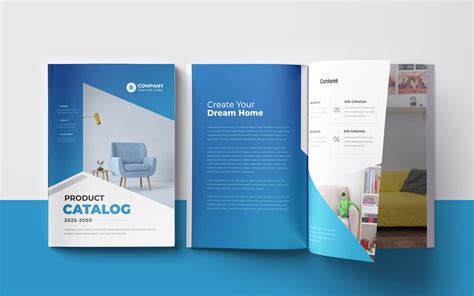 Product Catalog Layout Template Design and Catalogue