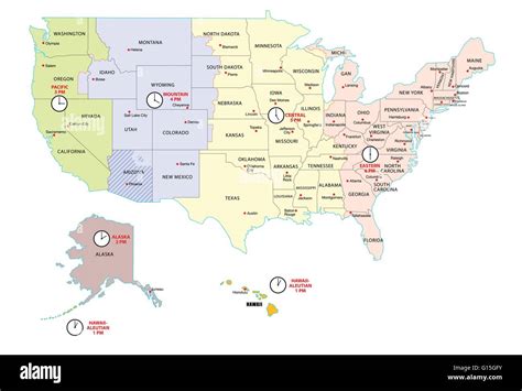 Time Zone Map Of Arizona - United States Map