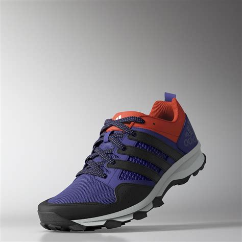 Adidas Kids Kanadia 7 Trail Running Shoes - Night Flash/Black - Tennisnuts.com