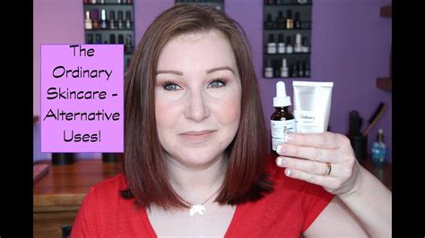 The Ordinary Skincare - Alternative Uses - YouTube