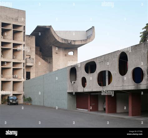 Capitol Complex, Chandigarh, India. Architect: Le Corbusier, 1957 ...