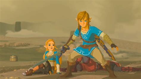 Link and Zelda work together in BOTW | Zelda Amino