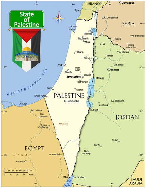 Palestine-map by IBN-ELKARMEL on DeviantArt