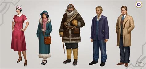 ArtStation - June's Journey Characters, Iga "Igson" Oliwiak | June's journey, Character, Journey ...