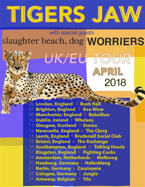 Tigers Jaw Announce UK Headline Tour