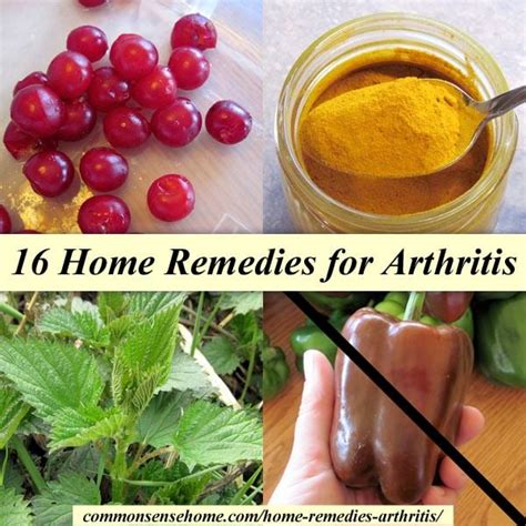 16 Home Remedies for Arthritis